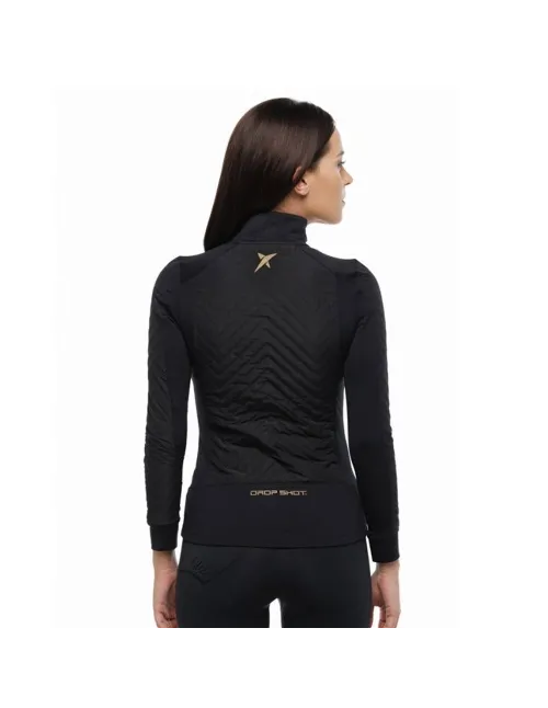 Chaqueta Drop Shot Maday Negro Mujer | Ofertas de pádel